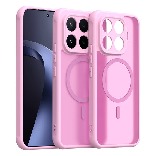 Θήκη MagSafe για Xiaomi 17T Pro, Techsuit, HaloFrost II, Ροζ
