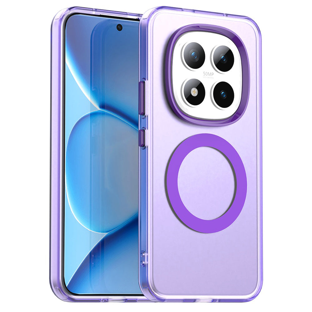 Θήκη MagSafe για Xiaomi Poco M8 Pro / Redmi Note 15 Pro+ 5G, Techsuit, CandyCase, Μωβ