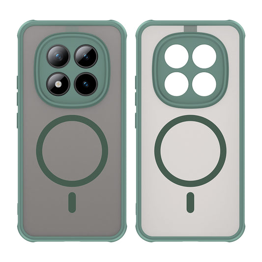 Θήκη MagSafe για Xiaomi Poco M8 Pro / Redmi Note 15 Pro+ 5G, Techsuit, HaloFrost II, Πράσινη