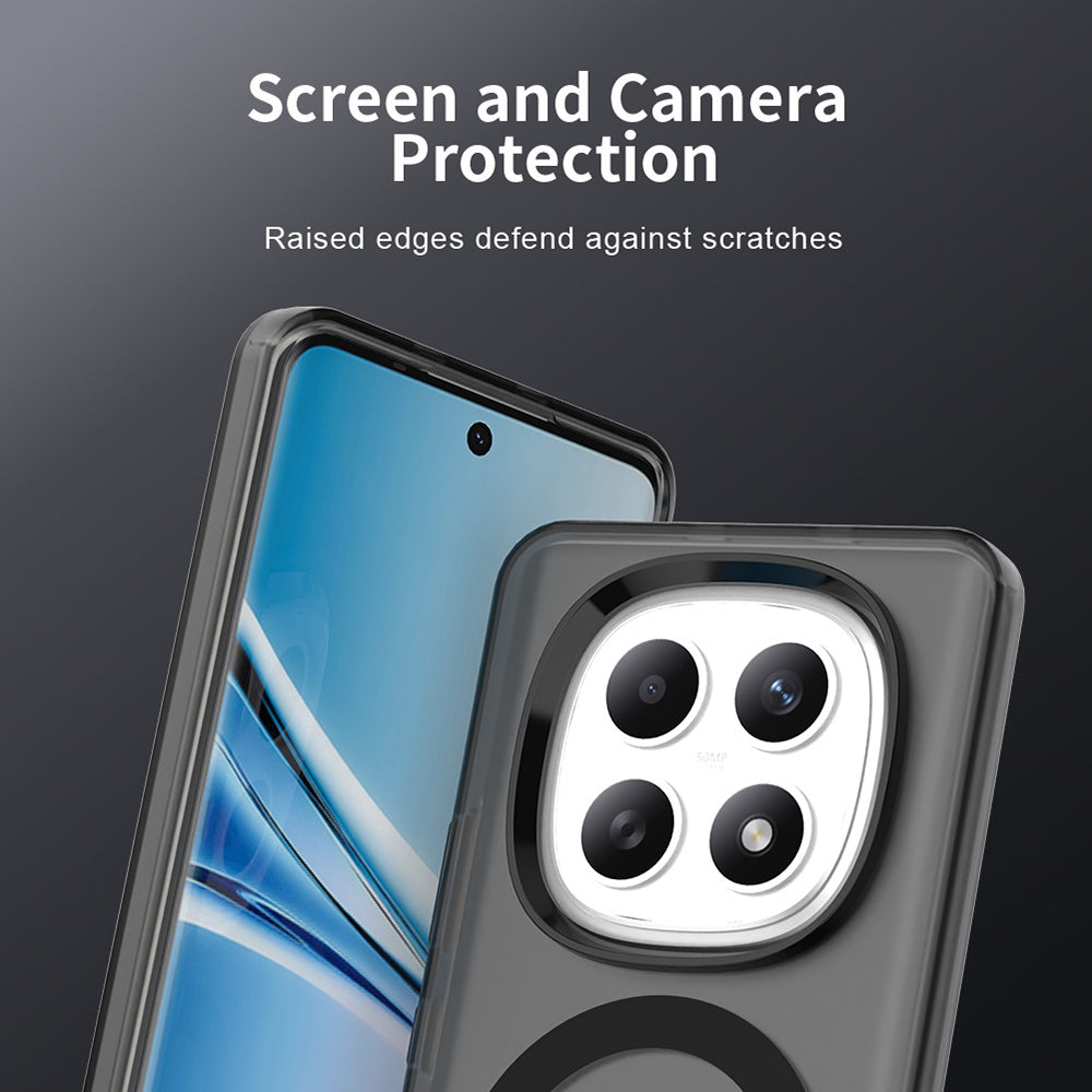 Θήκη MagSafe για Xiaomi Poco M8 / Redmi Note 15 5G, Techsuit, CandyCase, Μαύρη