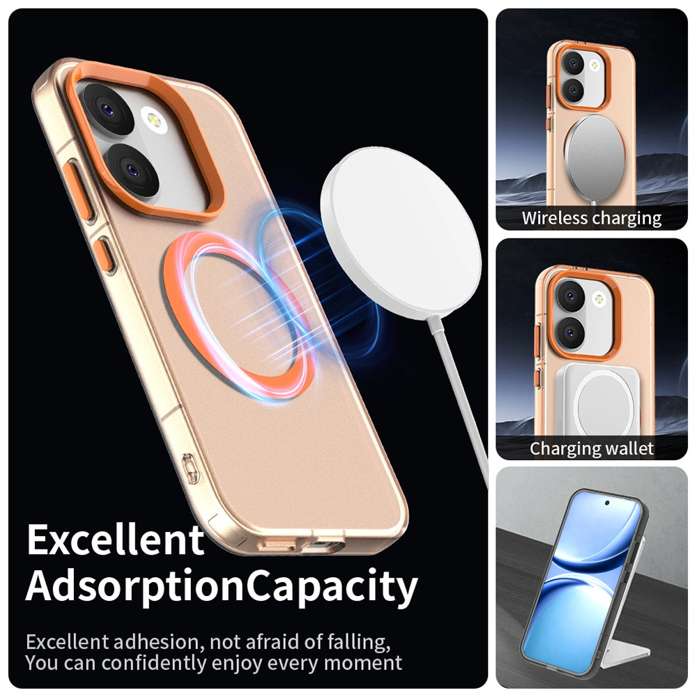 Θήκη MagSafe για Xiaomi Poco X8 Pro, Techsuit, CandyCase, Πορτοκαλί