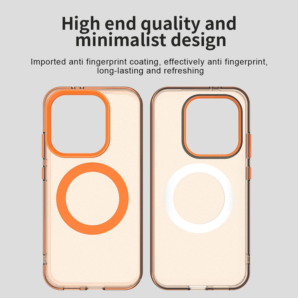 Θήκη MagSafe για Xiaomi Poco X8 Pro, Techsuit, CandyCase, Πορτοκαλί