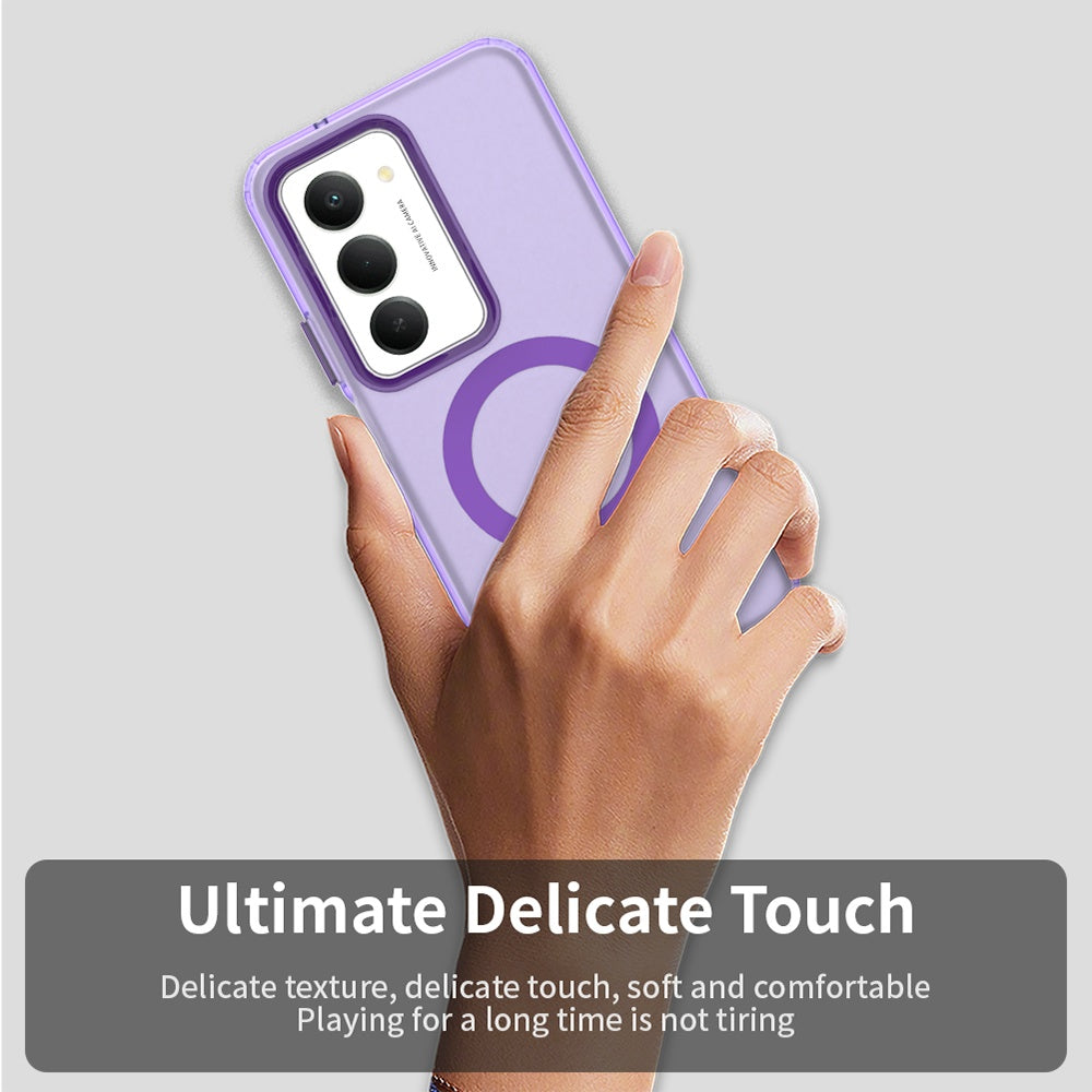 Θήκη MagSafe για Xiaomi Redmi 15 5G / 15 4G, Techsuit, CandyCase, Μωβ