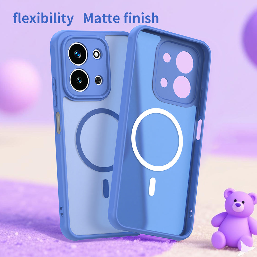 Θήκη MagSafe για Xiaomi Redmi 15C 5G / 15C 4G, Techsuit, HaloFrost II, Μπλε