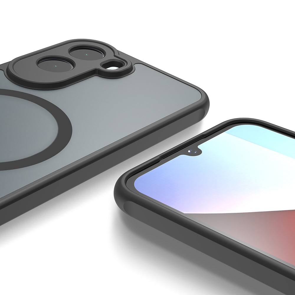 Θήκη MagSafe για Xiaomi Redmi A7 Pro 4G, Techsuit, HaloFrost II, Μαύρη