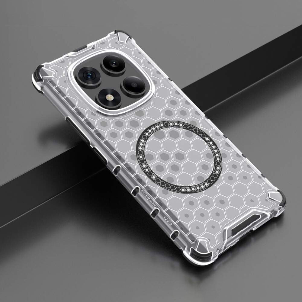 Θήκη MagSafe για Xiaomi Redmi Note 14 Pro+ 5G, Techsuit, HoneyComb Shield, Λευκό