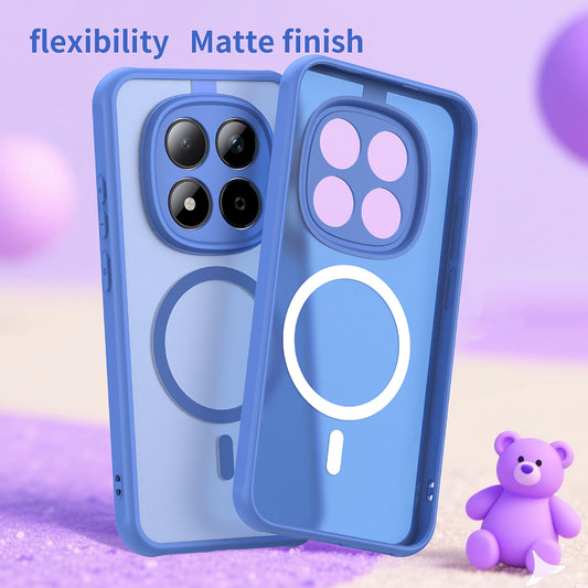 Θήκη MagSafe για Xiaomi Redmi Note 15 Pro 5G, Techsuit, HaloFrost II, Μπλε