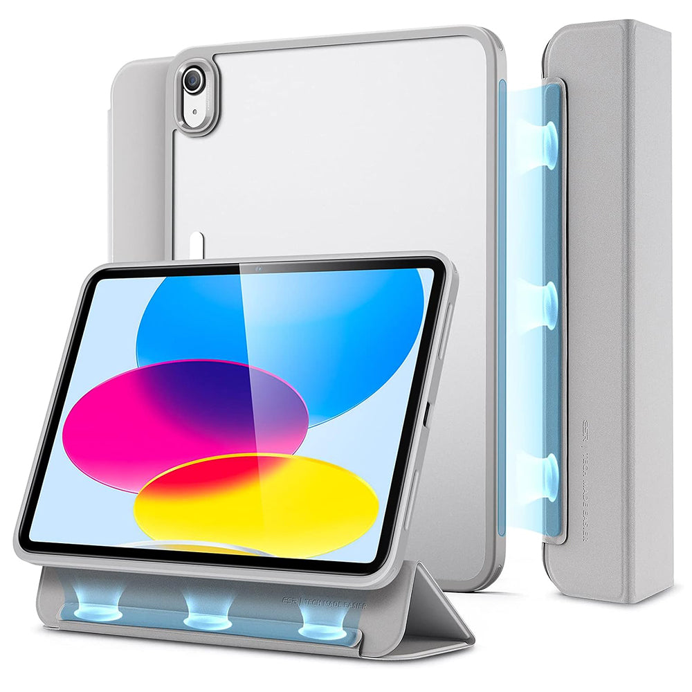 Case for Apple iPad (2025) / (2022), ESR, Ascend Hybrid, Gray