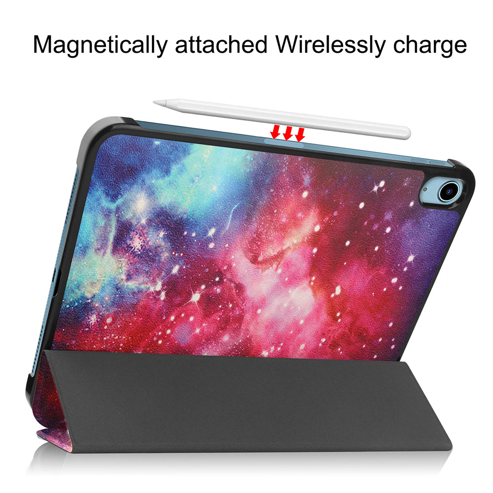 Θήκη για Apple iPad (2025) / (2022), Techsuit, FoldPro Starry Night, Πολύχρωμο