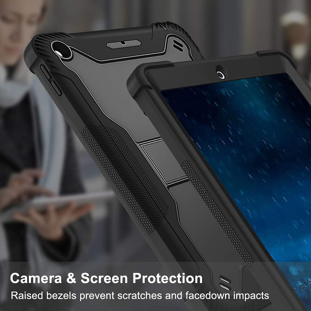 Θήκη για Apple iPad 9.7 (2018) / 9.7 (2017), Techsuit, Rugged TabShell, Μαύρη