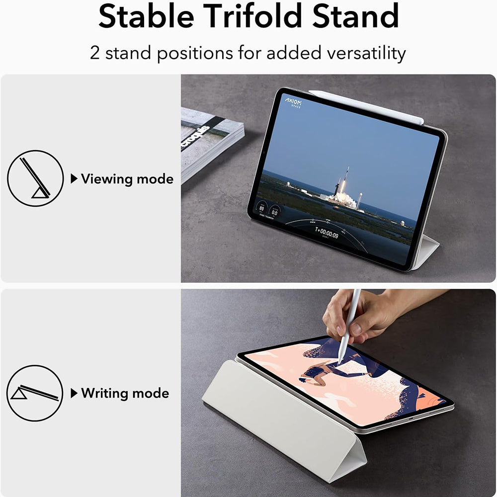 Θήκη για Apple iPad Air 11 (2024) / Air (2022) / Air (2020) / Pro 11 (2018), ESR, Rebound, Λευκή