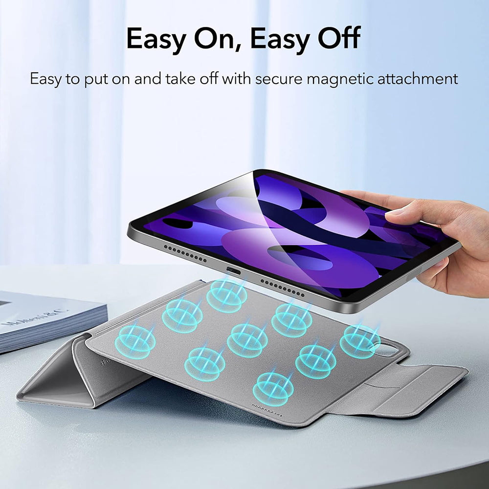 Θήκη για Apple iPad Air 11 (2024) / Air (2022) / Air (2020) / Pro 11 (2018), ESR, Rebound, Γκρι