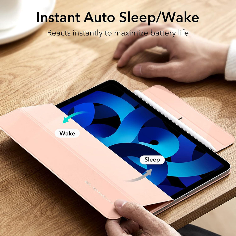 Θήκη για Apple iPad Air 11 (2024) / Air (2022) / Air (2020) / Pro 11 (2018), ESR, Rebound, Ροζ