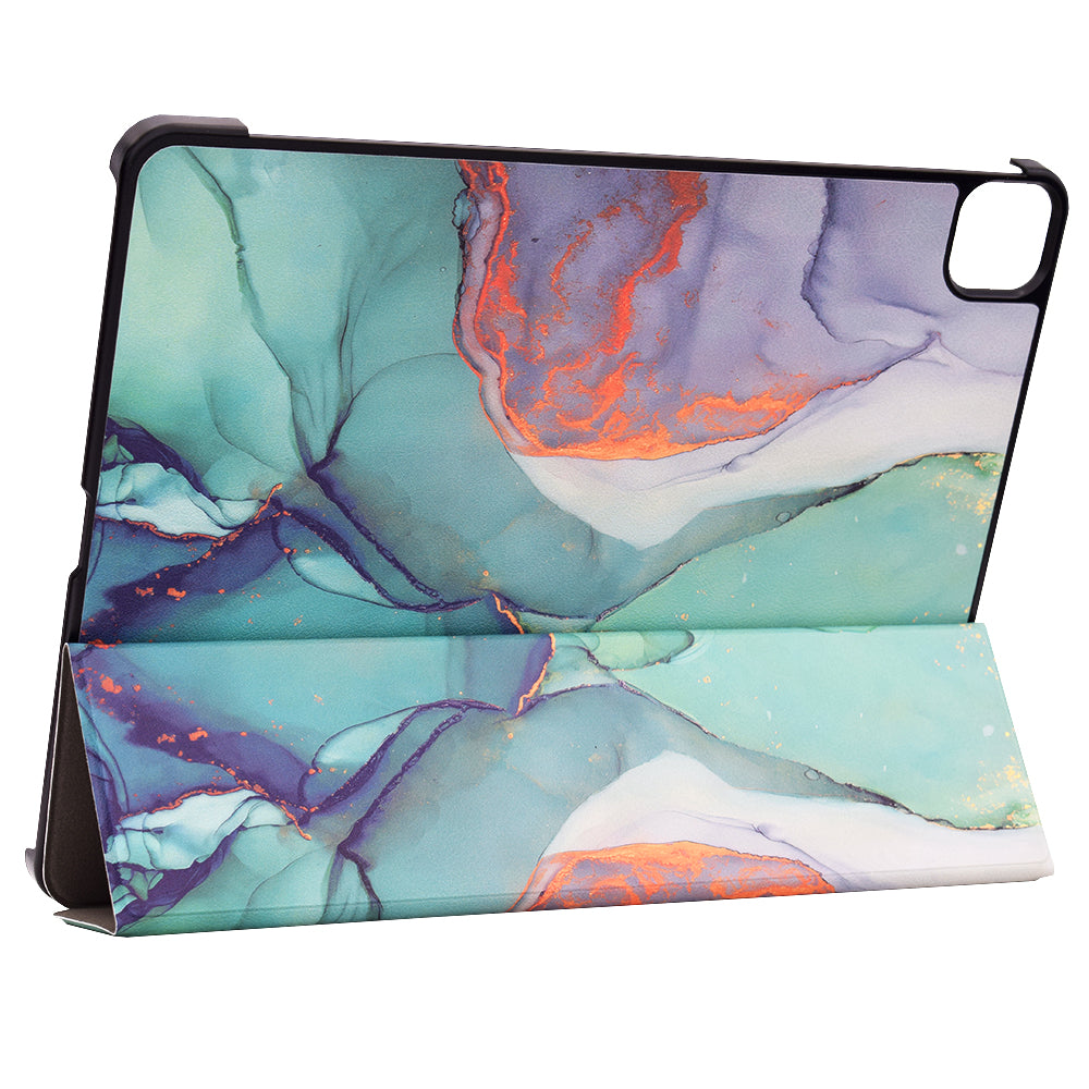 Θήκη για Apple iPad Air 13 (2026) / Air 13 (2025) / Air 13 (2024), Techsuit, FoldPro Green Time, Πολύχρωμο
