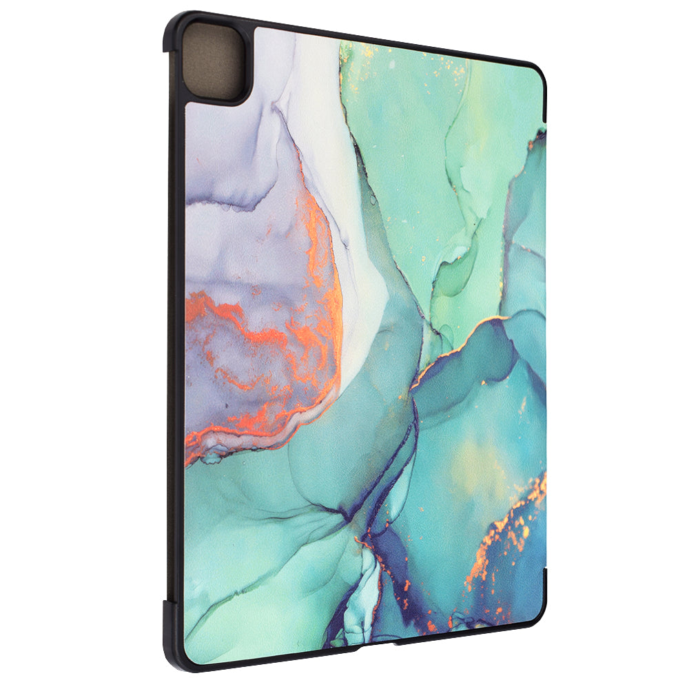 Θήκη για Apple iPad Air 13 (2026) / Air 13 (2025) / Air 13 (2024), Techsuit, FoldPro Green Time, Πολύχρωμο