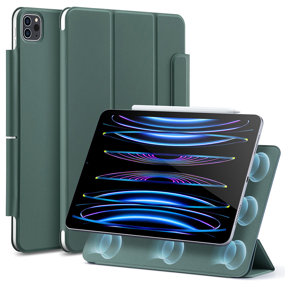 Θήκη για Apple iPad Pro 11 (2022) / Pro 11 (2021) / Pro 11 (2020) / Pro 11 (2018), ESR, Rebound, Πράσινο Σατέν