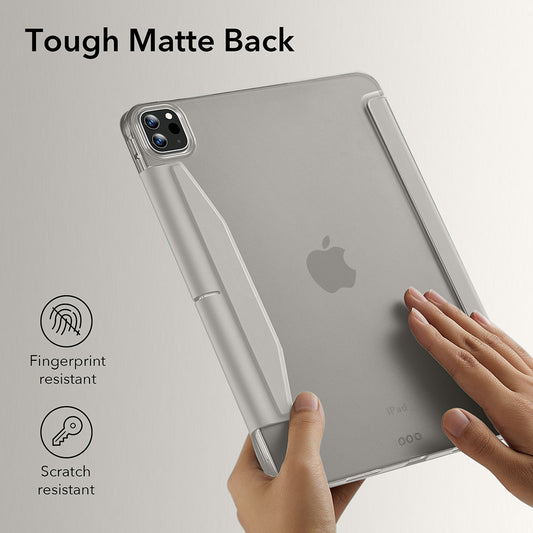 Case for Apple iPad Pro 11 (2024), ESR, Ascend Trifold, Gray