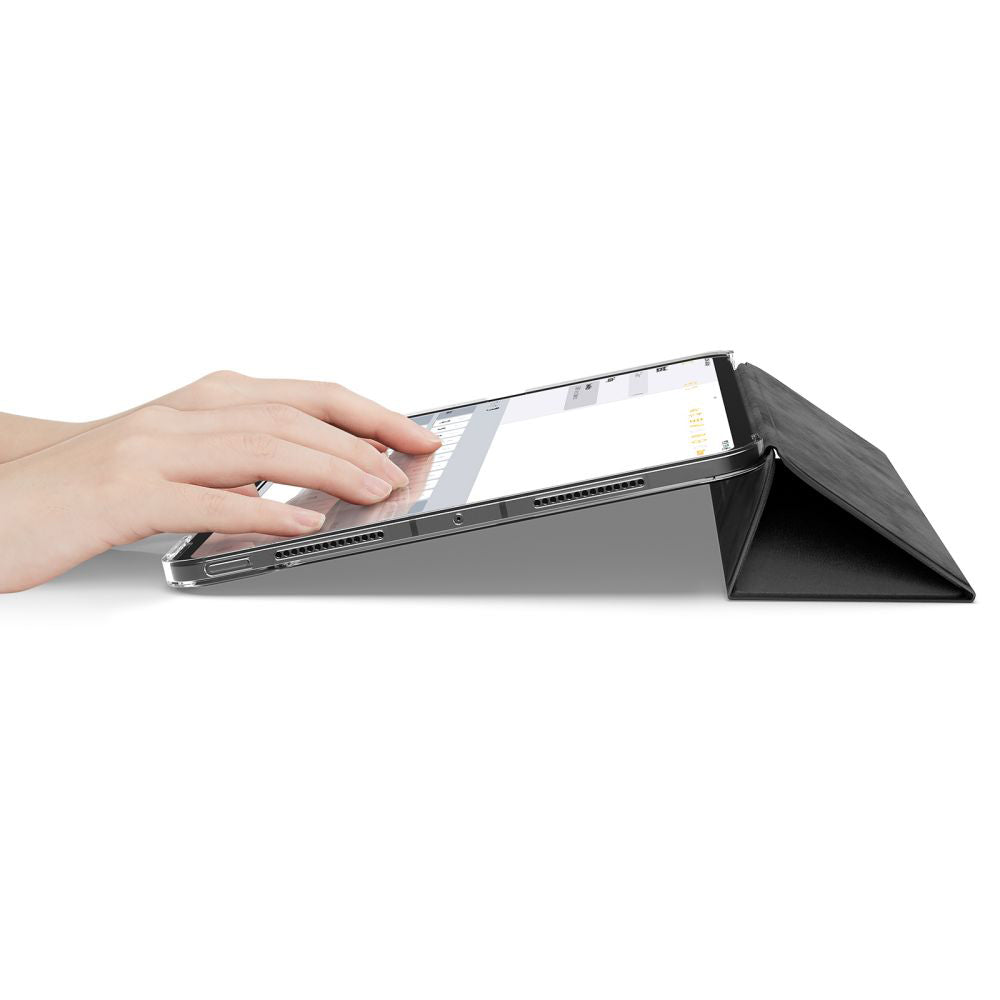 Θήκη για Apple iPad Pro 11 (2024), Spigen, Liquid Air Folio, Μαύρη ACS09440