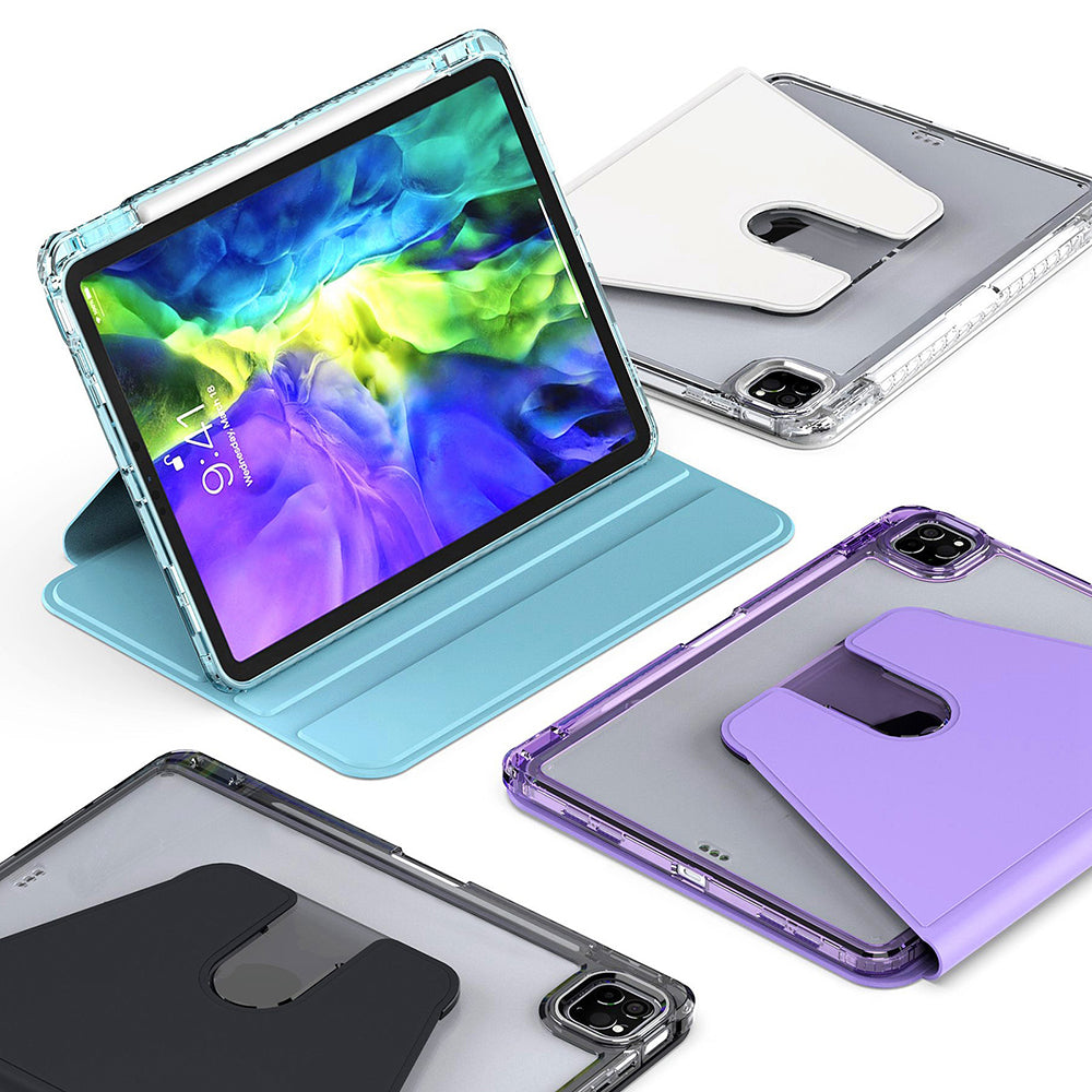Θήκη για Apple iPad Pro 11 (2024), Techsuit, Crystal Vision, Μπλε