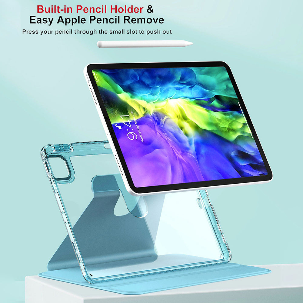 Θήκη για Apple iPad Pro 11 (2024), Techsuit, Crystal Vision, Μαύρη