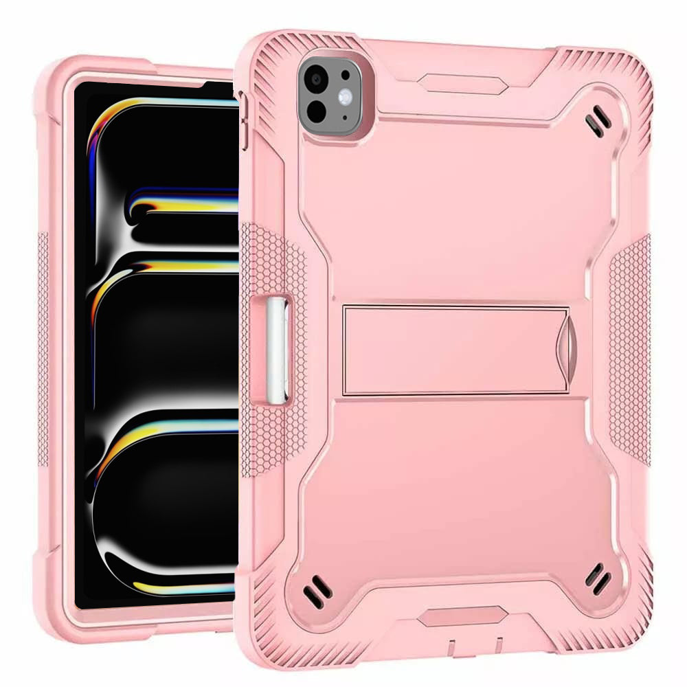 Θήκη για Apple iPad Pro 11 (2024), Techsuit, Rugged TabShell, Ροζ