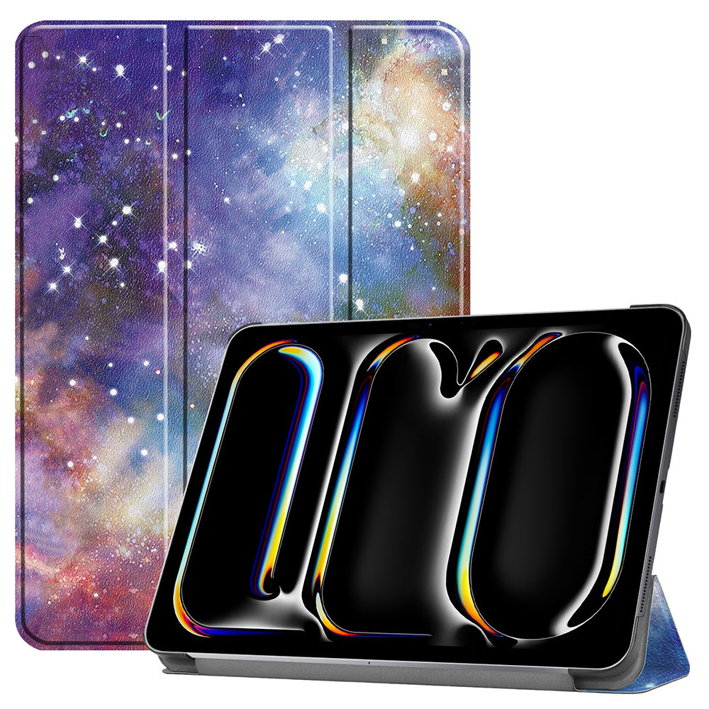 Θήκη για Apple iPad Pro 13 (2024), Techsuit, FoldPro Galaxy, Πολύχρωμο