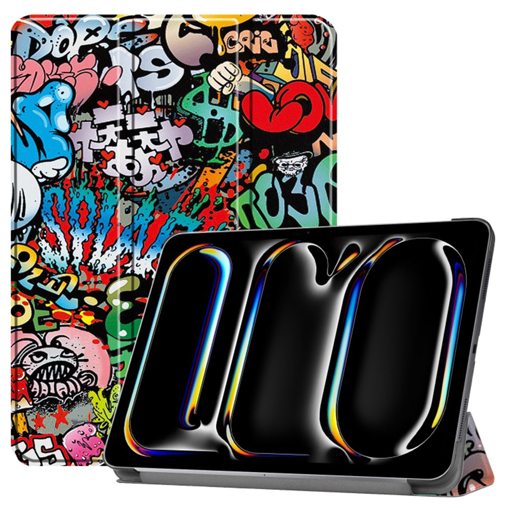 Θήκη για Apple iPad Pro 13 (2024), Techsuit, FoldPro Urban Vibe, Πολύχρωμο