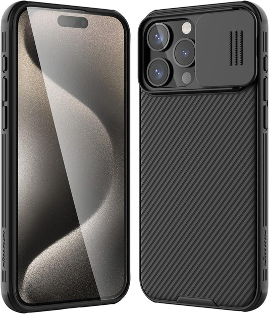Θήκη για Apple iPhone 16 Pro, Nillkin, CamShield Pro, Μαύρο
