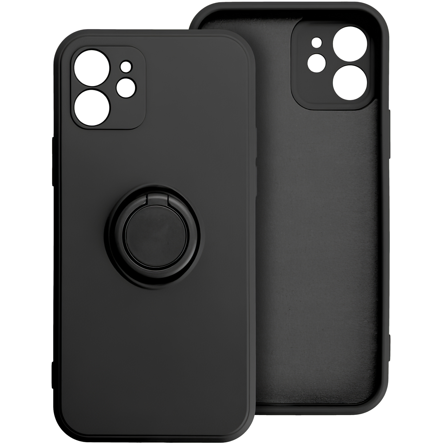 Θήκη για Apple iPhone 16 Plus, OEM, Silicone Ring, Μαύρη