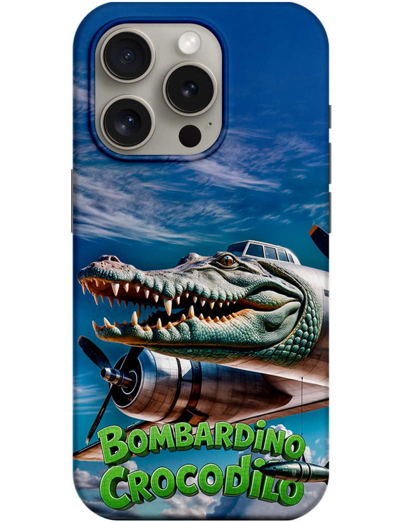 Θήκη για Apple iPhone 14 Pro, Perfect Case, Italian Brainrot Bombardino Crocodilo, Πολύχρωμο