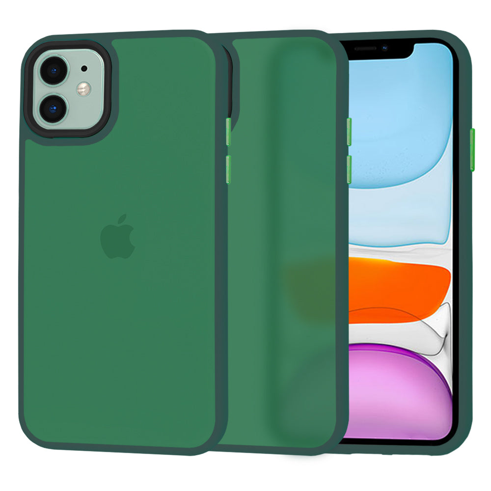 Θήκη για Apple iPhone 11, Techsuit, HaloFrost, Πράσινο