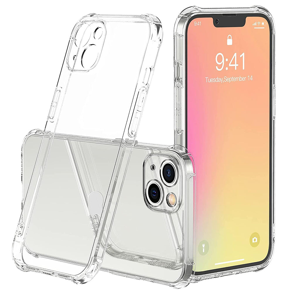 Θήκη για Apple iPhone 13 mini, Techsuit, Ανθεκτική σε Κρούσεις Διαφανής, Διάφανη
