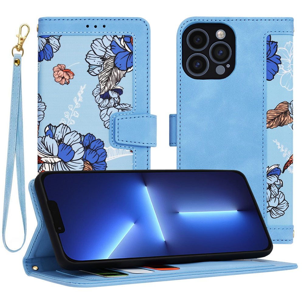 Θήκη για Apple iPhone 13 Pro Max, Techsuit, FlipCraft, Μπλε