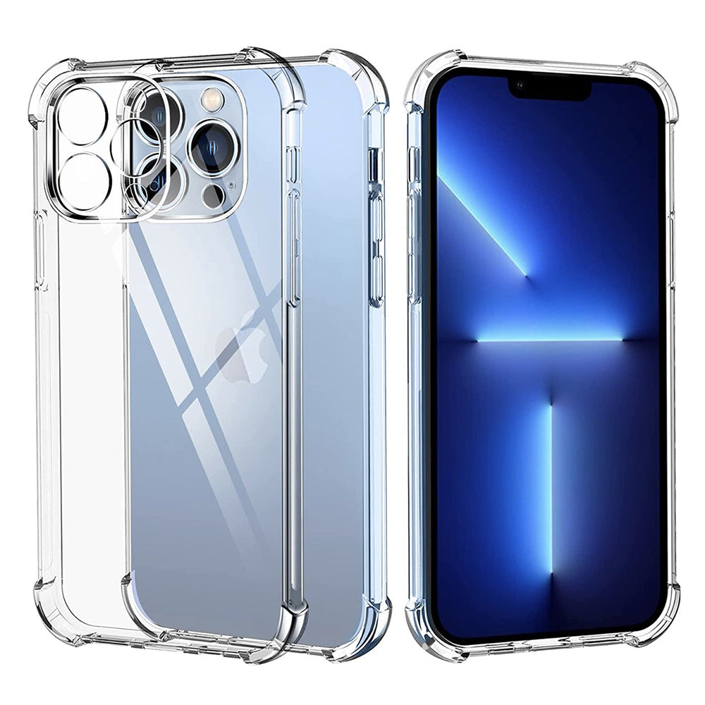 Θήκη για Apple iPhone 13 Pro, Techsuit, Ανθεκτική σε Κρούσεις Διαφανής, Διάφανη