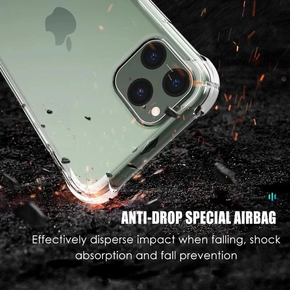 Θήκη για Apple iPhone 13 Pro, Techsuit, Ανθεκτική σε Κρούσεις Διαφανής, Διάφανη