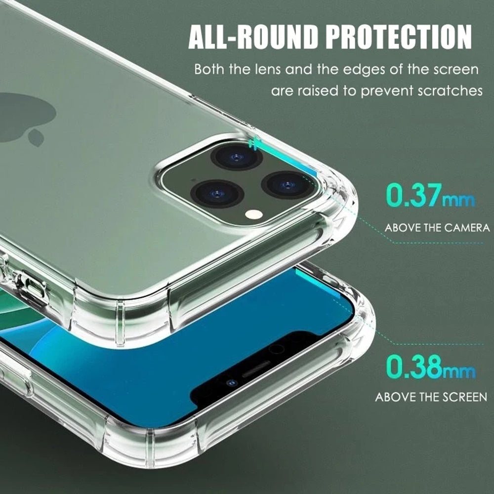 Θήκη για Apple iPhone 13 Pro, Techsuit, Ανθεκτική σε Κρούσεις Διαφανής, Διάφανη