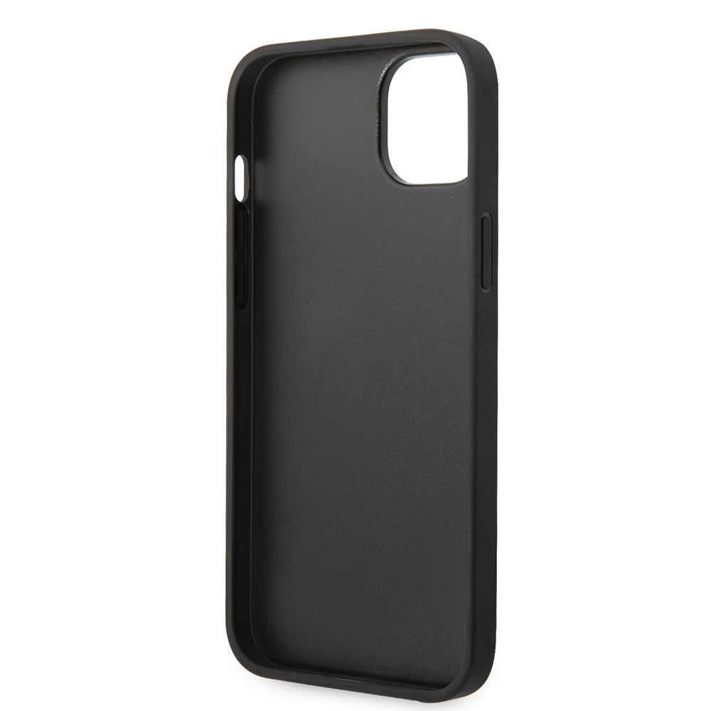 Θήκη για Apple iPhone 14 Plus, Karl Lagerfeld, Saffiano Monogram Metal Logo, Γκρι