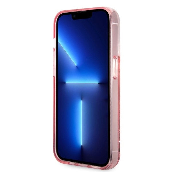 Θήκη για Apple iPhone 14 Pro, Karl Lagerfeld, Glitter Choupette's Head, Ροζ
