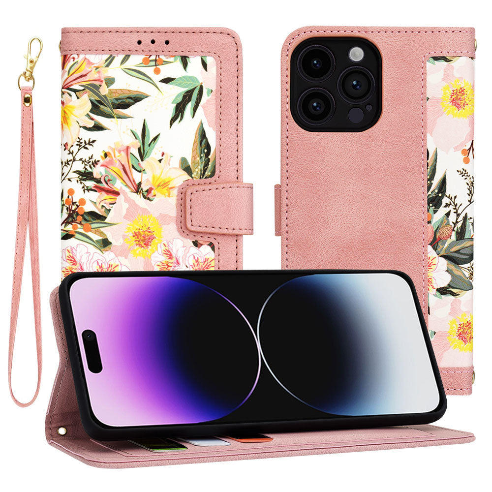 Θήκη για Apple iPhone 14 Pro Max, Techsuit, FlipCraft, Ροζ
