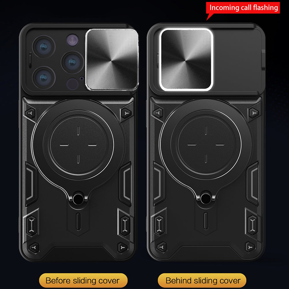 Θήκη για Apple iPhone 14 Pro, Techsuit, CamGuard Pro, Ροζ Χρυσό