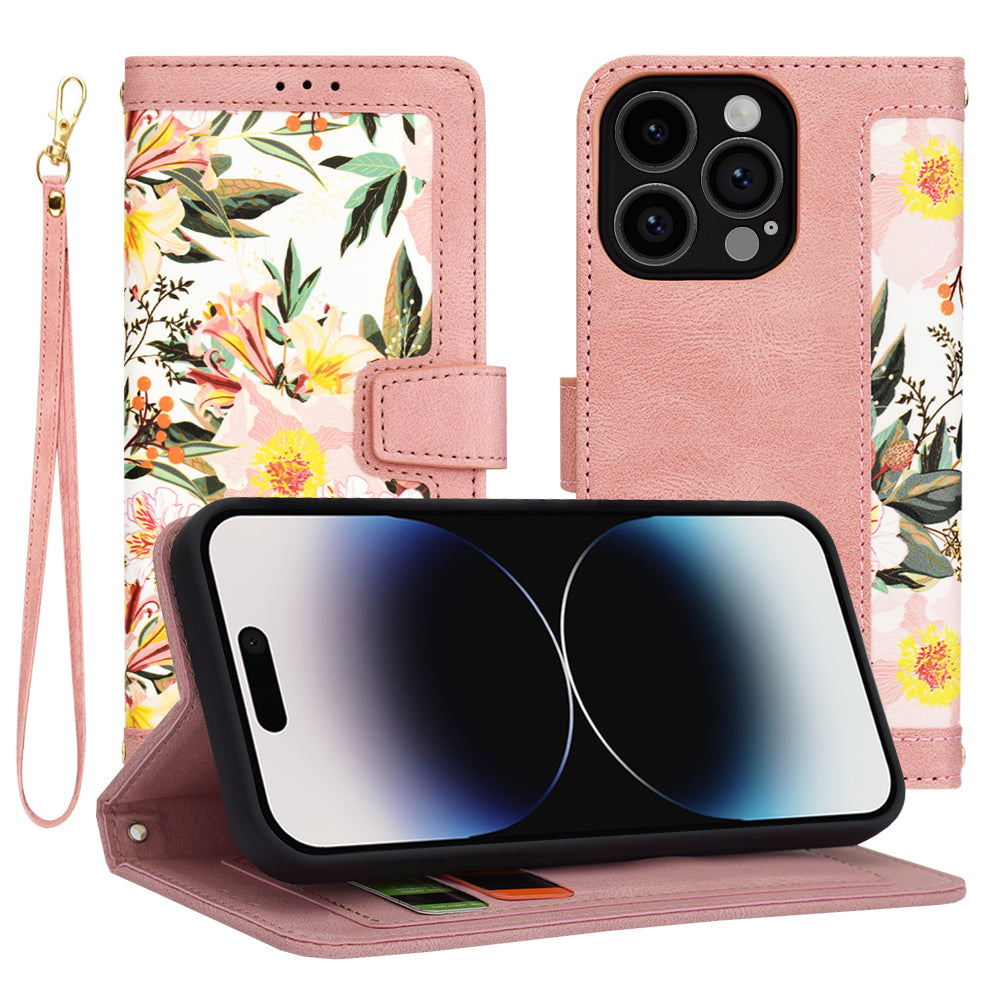 Θήκη για Apple iPhone 14 Pro, Techsuit, FlipCraft, Ροζ