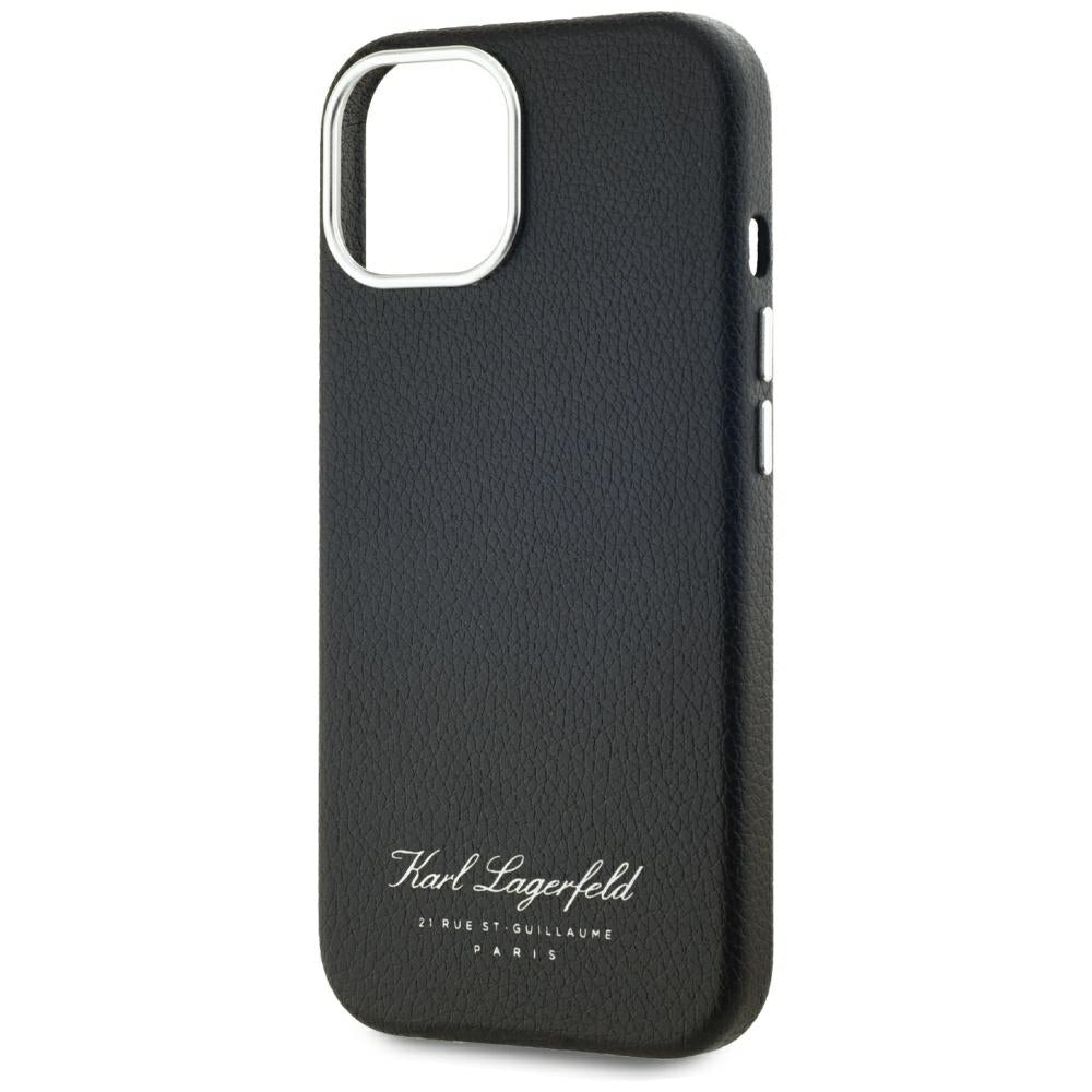 Θήκη για Apple iPhone 15, Karl Lagerfeld, RSG, Μαύρη