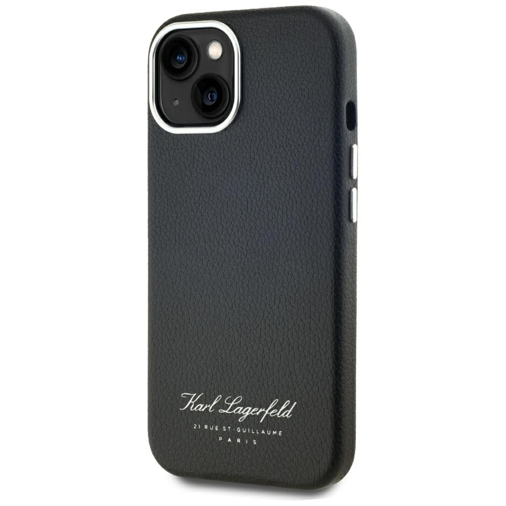Θήκη για Apple iPhone 15, Karl Lagerfeld, RSG, Μαύρη