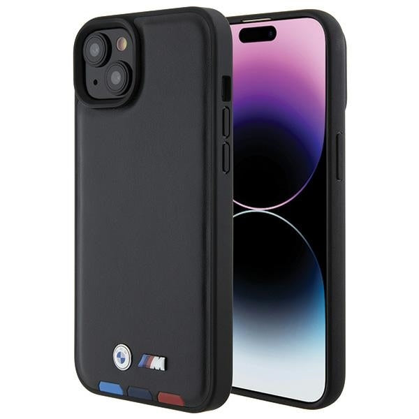 Θήκη για Apple iPhone 15 Plus, BMW, Stamp Tricolor, Μαύρη