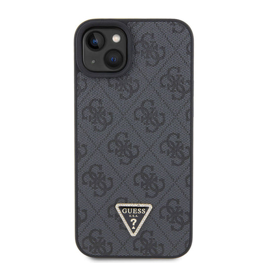 Θήκη για Apple iPhone 15 Plus, Guess, Crossbody 4G Metal Logo, Μαύρη
