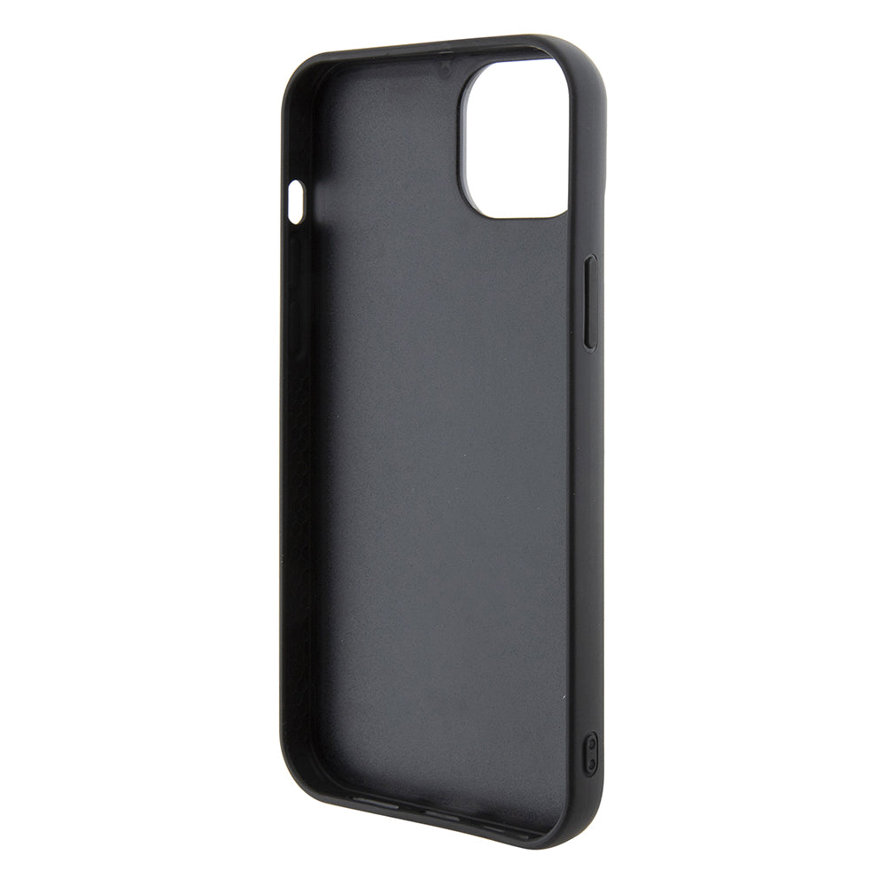 Θήκη για Apple iPhone 15 Plus, Karl Lagerfeld, 3D Rubber Multi Logo, Μαύρη