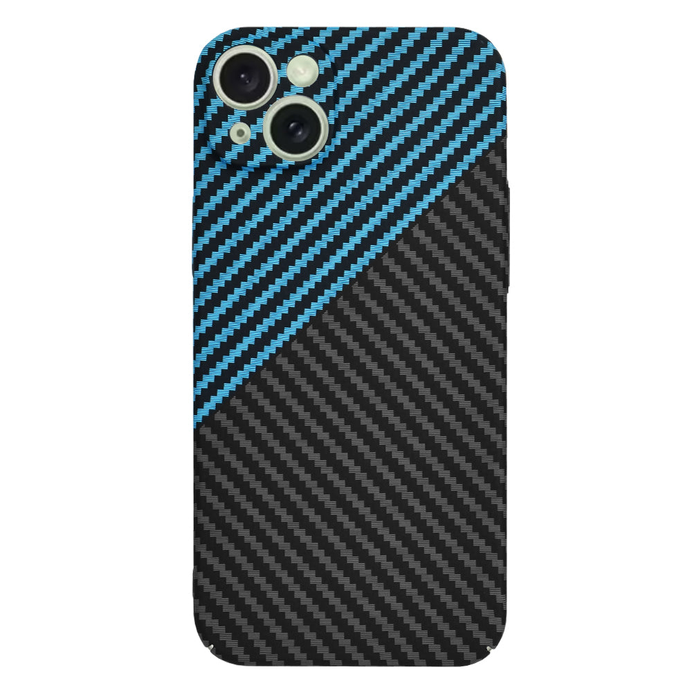 Θήκη για Apple iPhone 15 Plus, Techsuit, Carbonite FiberShell, Μαύρο Μπλε
