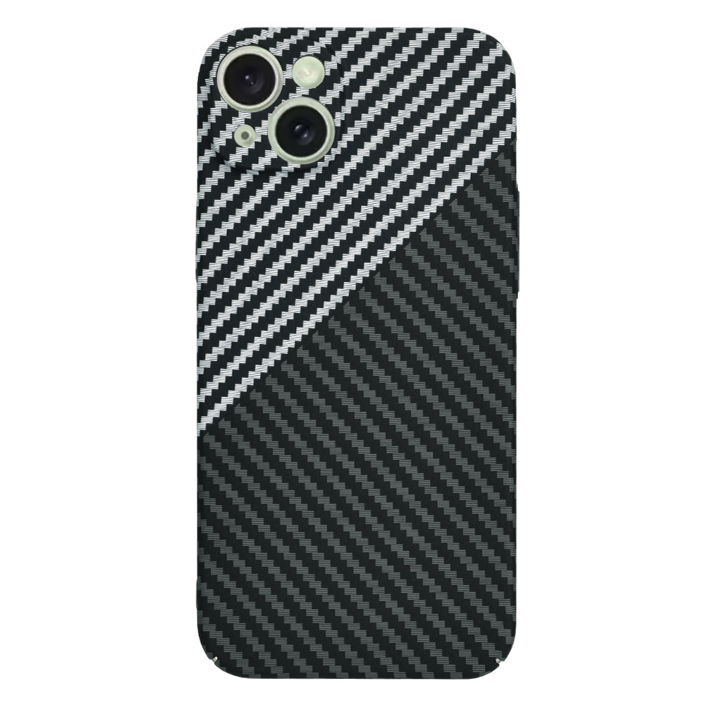 Θήκη για Apple iPhone 15 Plus, Techsuit, Carbonite FiberShell, Μαύρο Γκρι