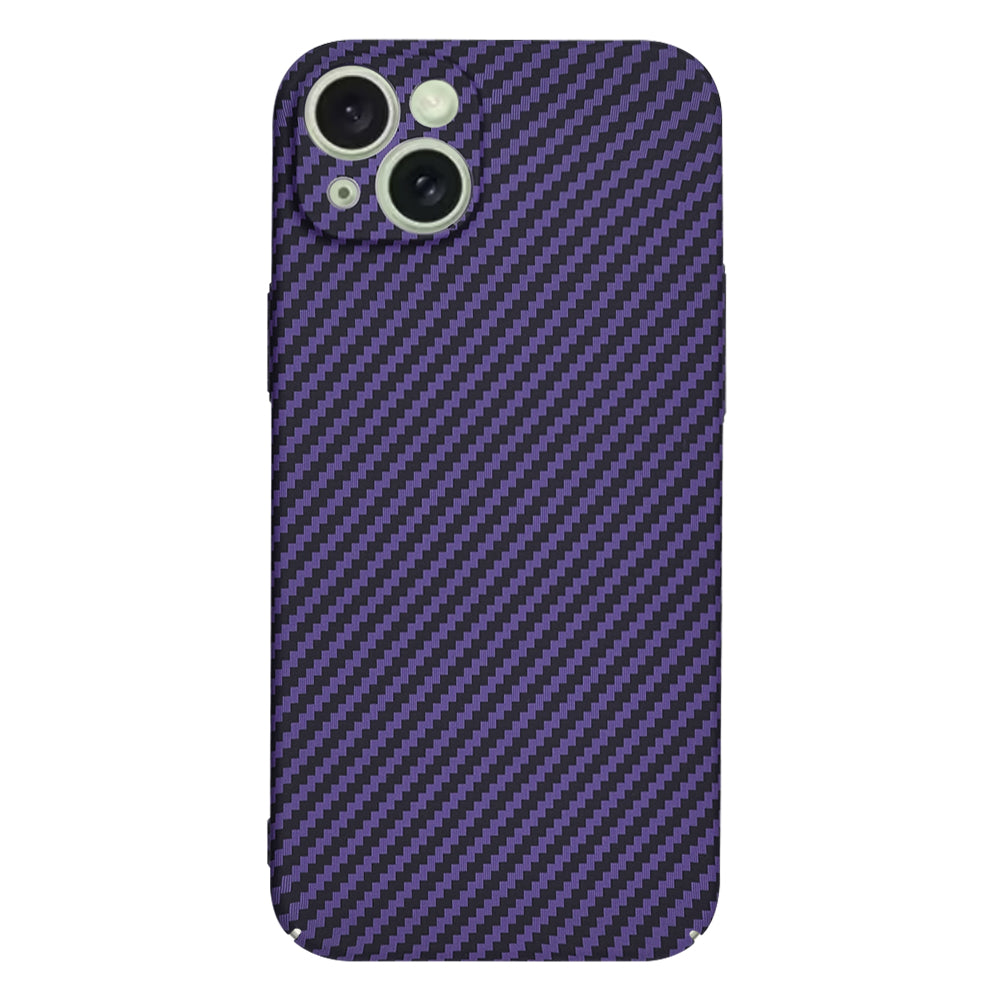 Θήκη για Apple iPhone 15 Plus, Techsuit, Carbonite FiberShell, Μωβ