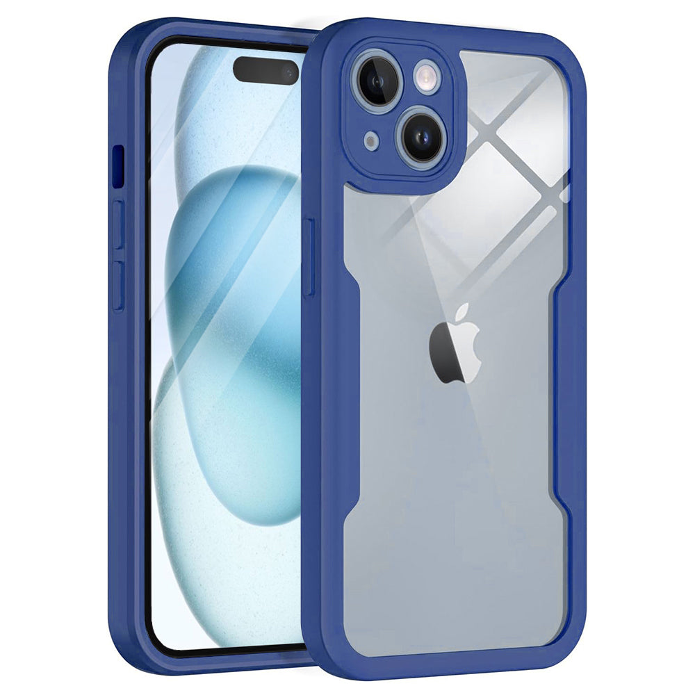 Θήκη για Apple iPhone 15 Plus, Techsuit, ColorVerse 360, Μπλε